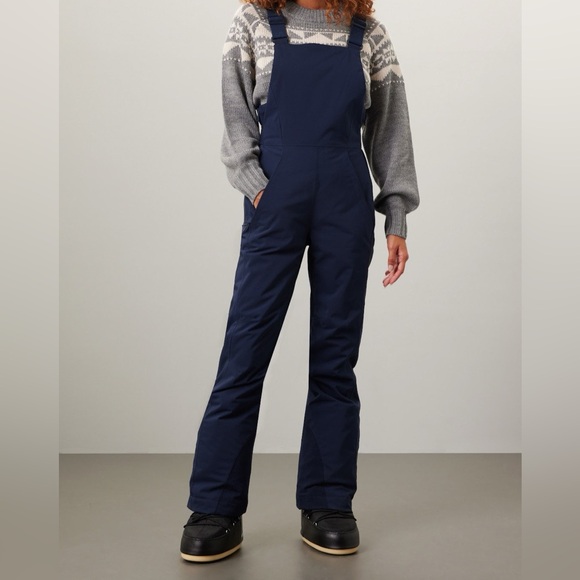 Halfdays Carson Bib Overalls in Navy Blue, M - Picture 2 of 9